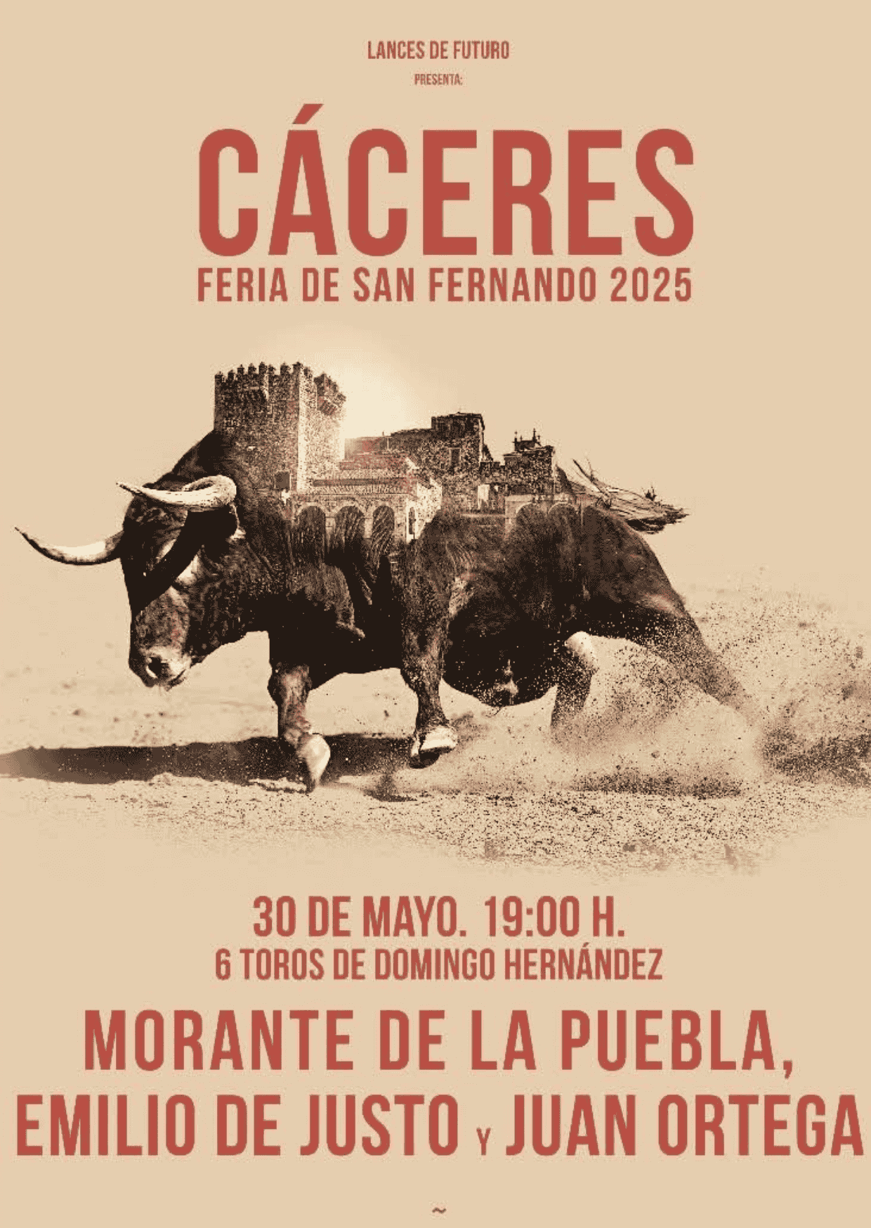 Cáceres 2025, Emilio de Justo