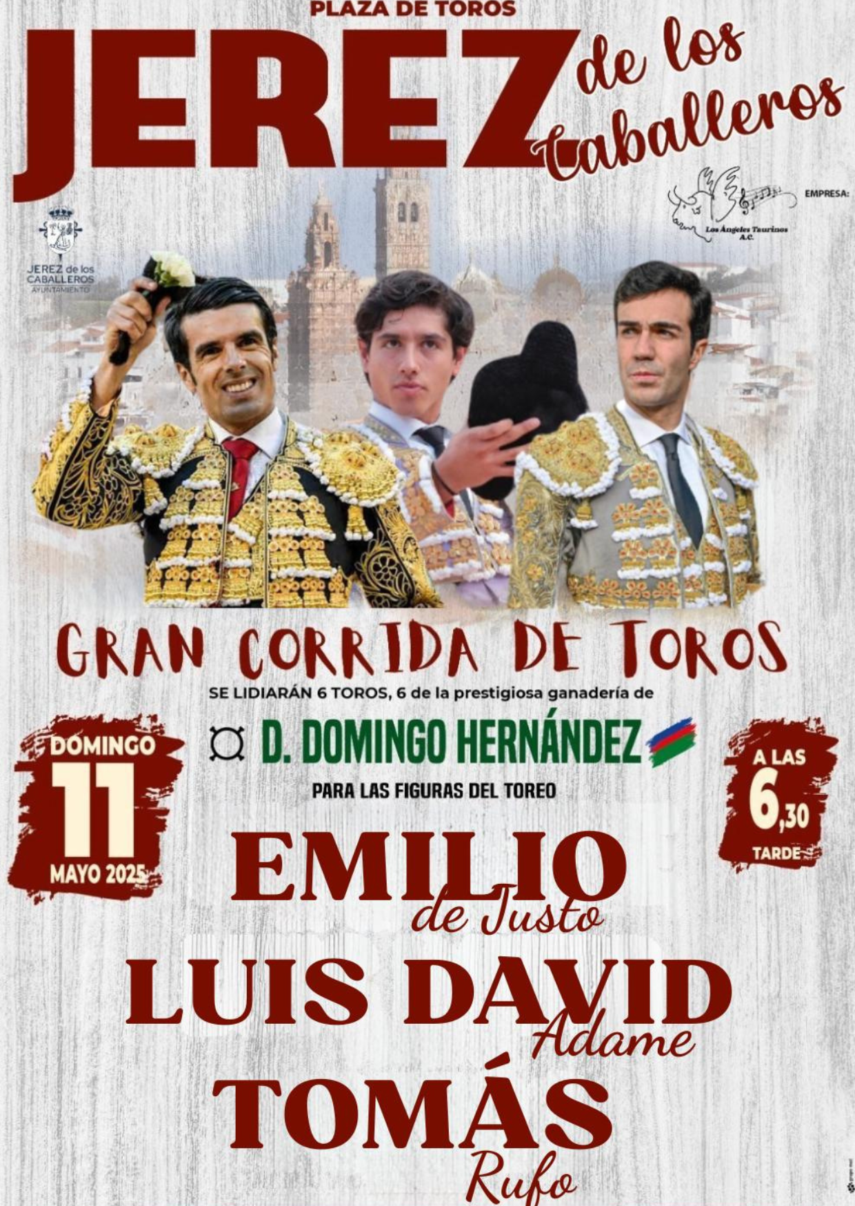 Jerez de los Caballeros 2025, Emilio de Justo